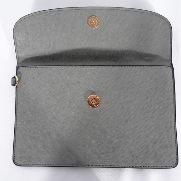 | Lovevook | Gray Sleek Wallet Clutch Wristet Bag Purse - Picture 2 of 10